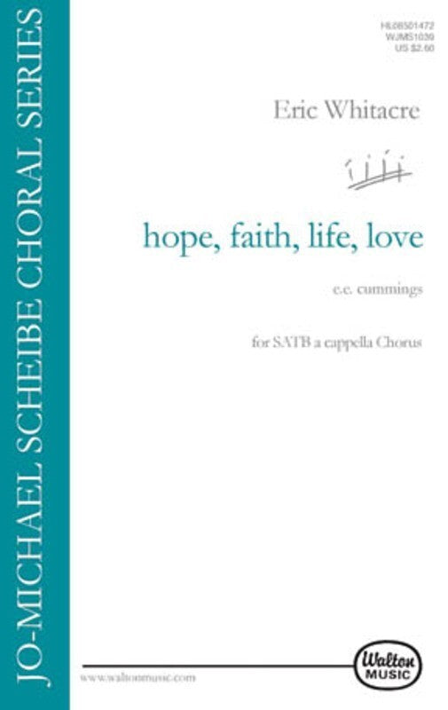 HOPE FAITH LIFE LOVE SSAATTBB A CAPPELLA