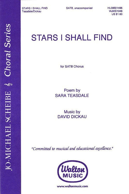 STARS I SHALL FIND SATB