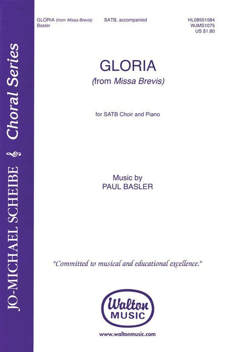 GLORIA FROM MISSA BREVIS SATB