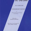 TE DEUM K 141 (66B) SATB VOCAL SCORE