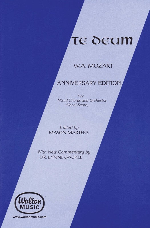 TE DEUM K 141 (66B) SATB VOCAL SCORE
