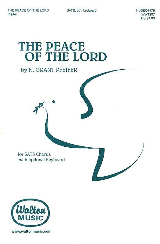 PEACE OF THE LORD SATB