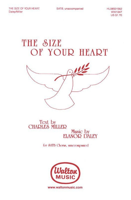 SIZE OF YOUR HEART SATB