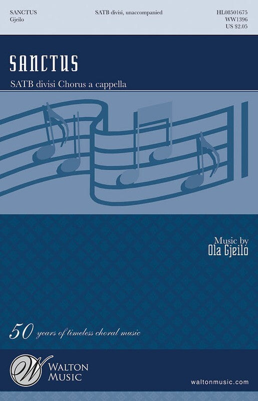 SANCTUS SATB DIVISI A CAPPELLA