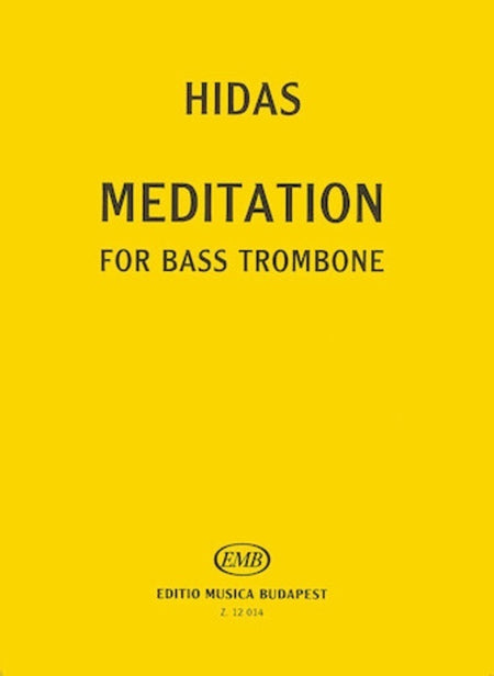 HIDAS - MEDITATION FOR BASS TROMBONE