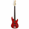 Bass -Aria STB-PJ Series Electric Bass Guitar in Candy Apple Red