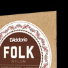 D'Addario EJ32C Folk Nylon Guitar Strings, Ball End