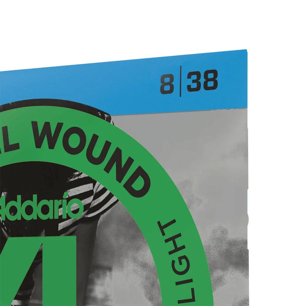 D'Addario EXL130 Nickel Wound Electric Guitar Strings, Extra-Super Light, 8-38