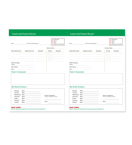 Parsons Music Study Handbook  40 pages