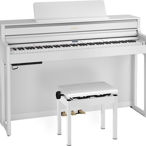 Roland HP704WH Digital Piano & Stool  $4,199.00