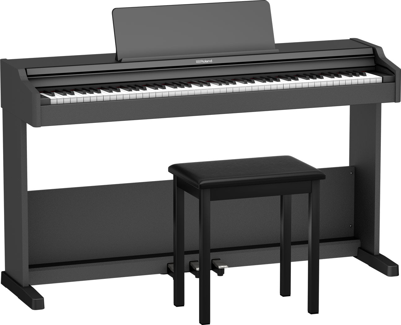 Roland RP107 Digital Piano BLACK with Stool