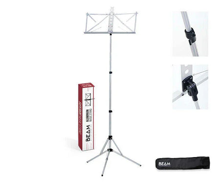 BEAM MUSIC STAND-ALUMINIUM DELUXE Black BM6