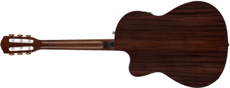 Fender CN-140SCE Nylon Thinline, Walnut Fingerboard, Natural w/Case