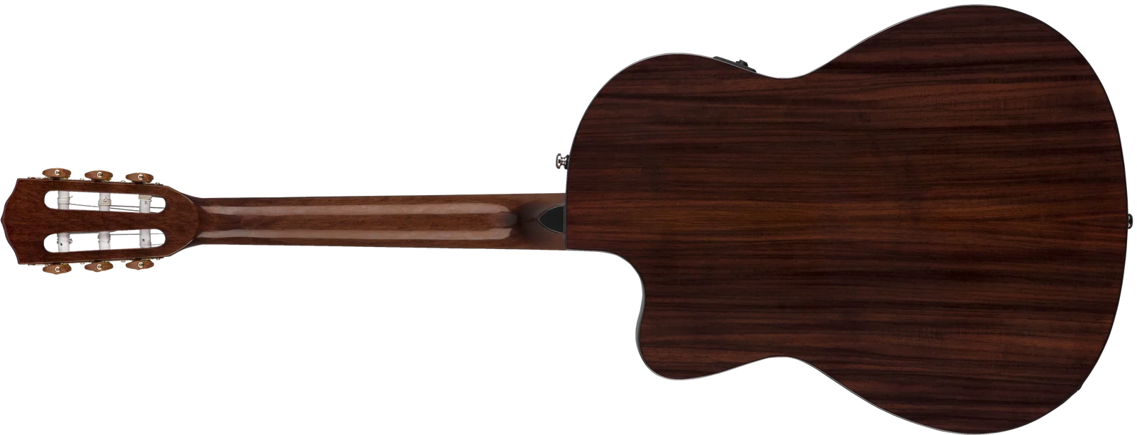 Fender CN-140SCE Nylon Thinline, Walnut Fingerboard, Natural w/Case