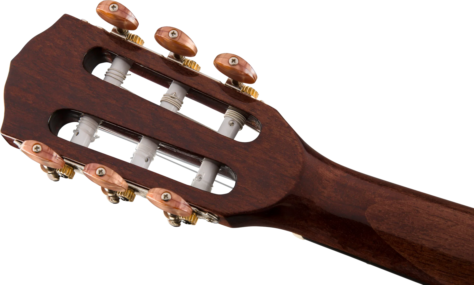 Fender CN-140SCE Nylon Thinline, Walnut Fingerboard, Natural w/Case