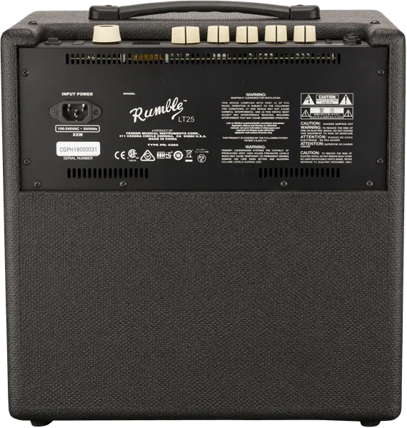 Fender RUMBLE™ LT25  Bass Guitar Practice Amplifier