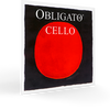 Obligato Cello Synthetic/Chrome Steel Mittel D 4/4