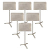 MUSIC STAND SYMPHONY SILVER 6 STANDS