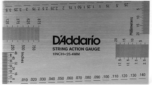 Daddario String Height Gauge